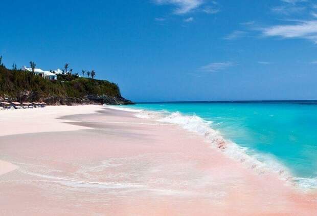 6. Розовые песчаные пляжи Бермуд интересное, пляжи, фотографии