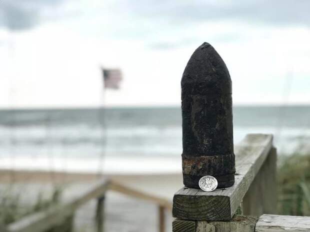 The largest projectiles weigh more than 20 pounds each.