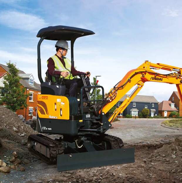 Мини-экскаватор Hyundai R17-9