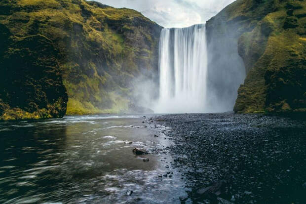 самые запоминающиеся водопады Исландии фото