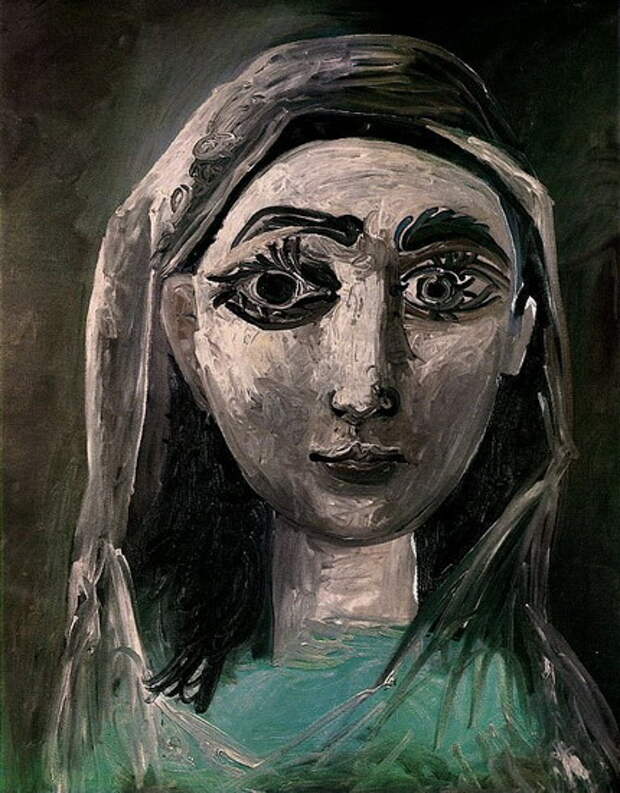 Пабло Пикассо. Портрет Жаклин. 1961 год