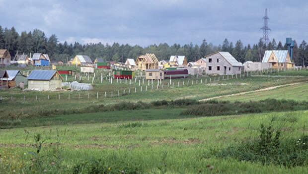 Дачные участки. Архивное фото