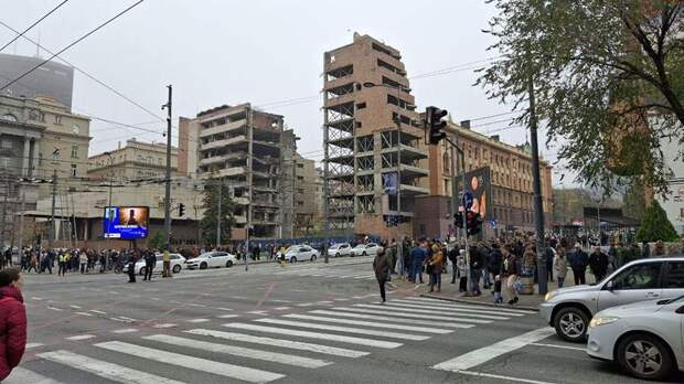 В Белграде начались массовые протесты из-за планов строительства Trump Tower