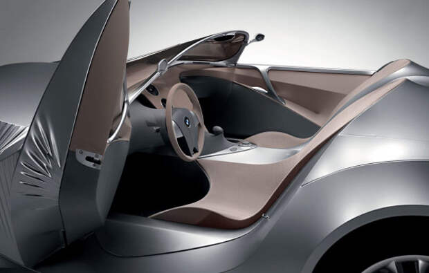 БМW обои, концепт-кар,  BMW GINA Light Visionary Model Concept Car 2008 год