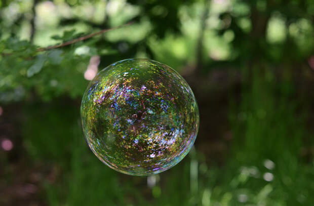 milniepuziri 7 Мир в отражении мыльных пузырей