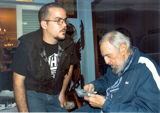 Encuentro de Fidel Castro con Randy Perdomo1234