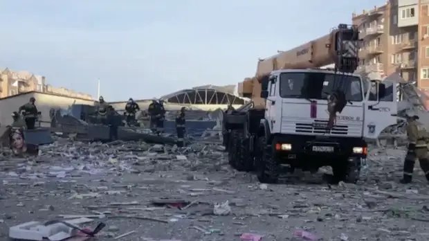 СК проводит проверку по факту взрыва в супермаркете во Владикавказе