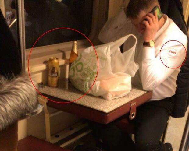Типичные картины в наших плацкартах