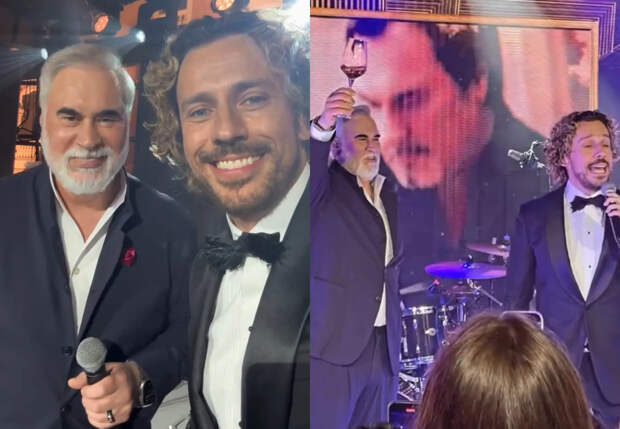 Валерий Меладзе и Максим Галкин* встретились на свадьбе украинского бизнесмена в Каннах