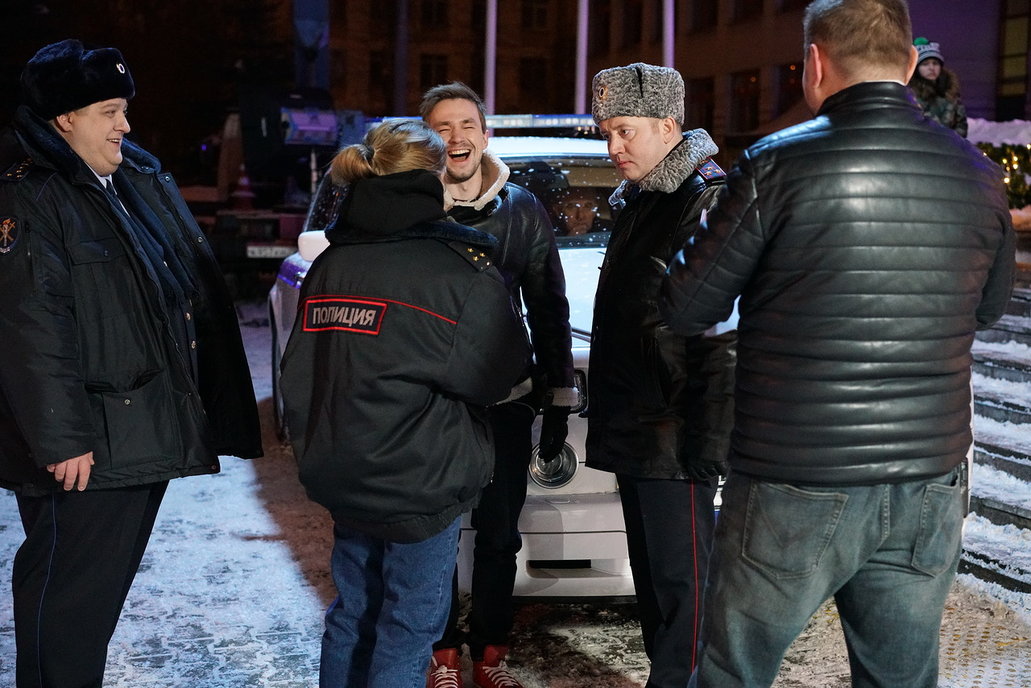 Машина Джеймса Бонда и дерзкое ограбление: съемки полнометражного «Полицейского с Рублевки»