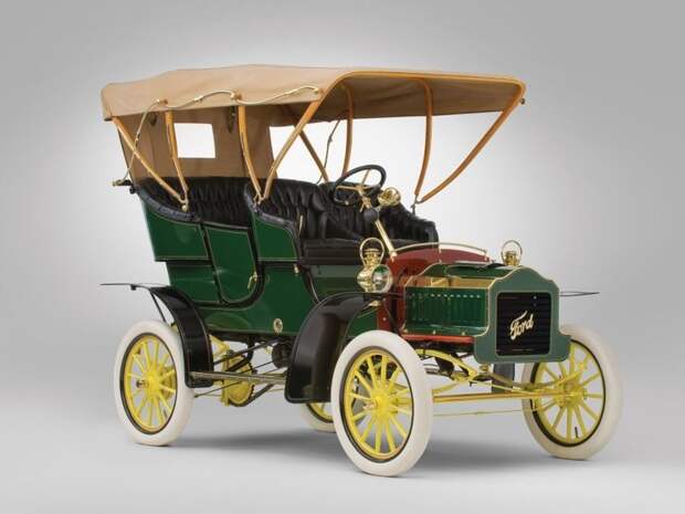 Ford Model F (1905-1906) в кузове туринг ford, Генри Форд, авто, автоистория, автомобили, компания ford, ретро авто