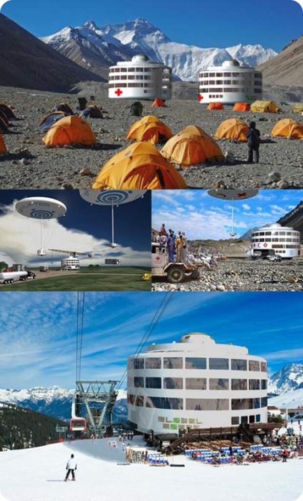 Диск-дирижабль SkyLifter берётся за особо тяжкий груз Диск-дирижабль SkyLifter