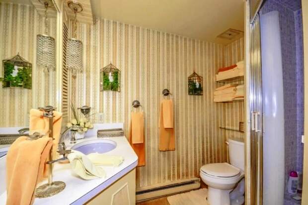 Одна из ванных комнат в «Жемчужине, скрывающейся в раковине». | Фото: genial.guru.