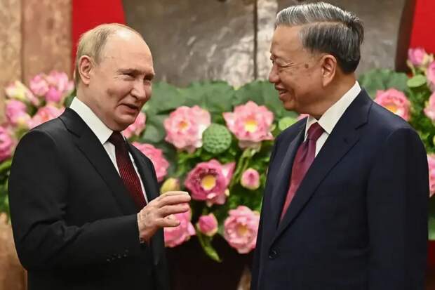 Реакция вьетнамцев на визит Путина в Ханой. А так же комментарии американцев