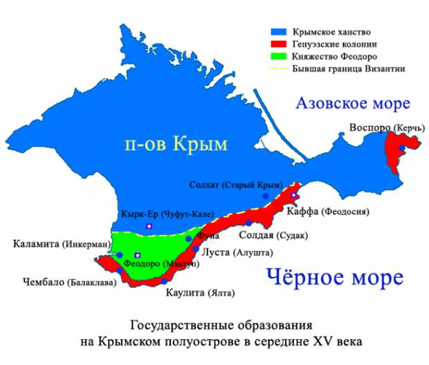 Как итальянцы управляли Крымом, что из этого вышло