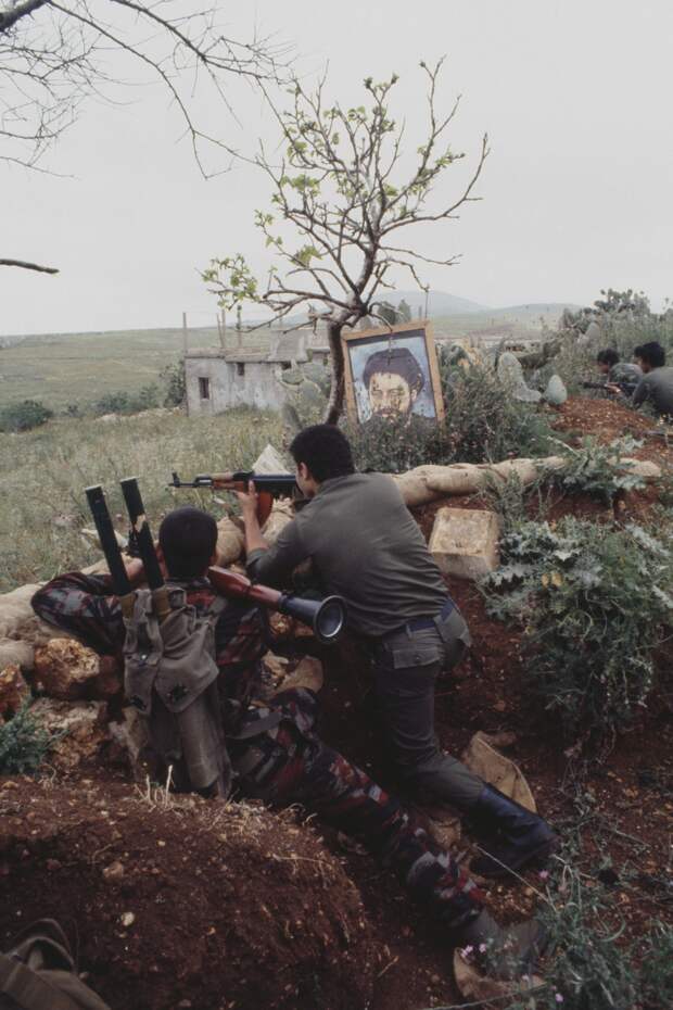 Исторические фотографии Гражданской войны в Ливане (1982-1984)