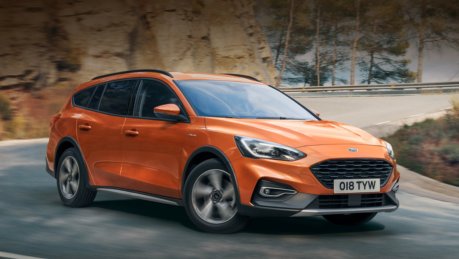Ford focus,Ford focus active,Ford focus active wagon. К стандартным режимам движения Normal, Sport и Eco у «активных» Фокусов добавлены Slippery для скользких покрытий (грязь, снег, лёд) и Trail, чтобы машина не зарывалась в песок. Проходимцам рекомендованы шины размерности 215/55 R17 либо 215/50 R18.