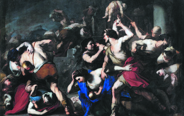 Картина "Избиение младенцев" ждала реставрации 90 лет