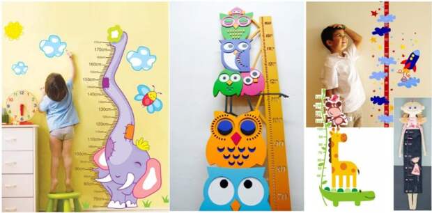 Детский ростомер своими руками