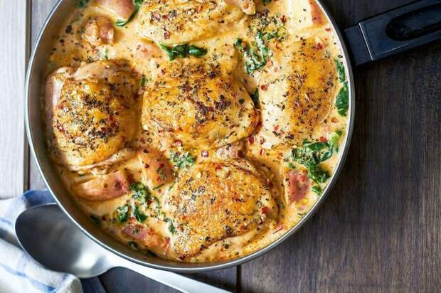 Куриные бёдрышки с сыром. \ Фото: i.pinimg.com. Куриные бёдрышки с сыром. \ Фото: i.pinimg.com.