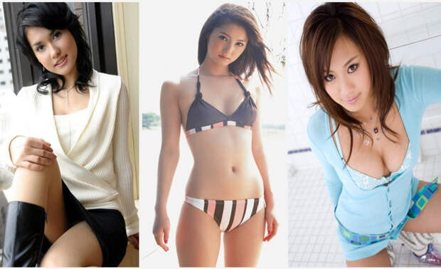 Японки азиатки, девушки, красавицы, купальник, фото, японки