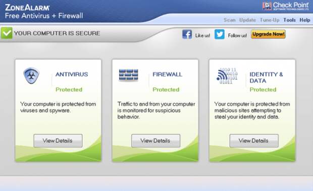 zonealarm antivirus