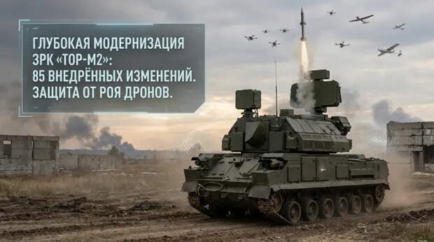 Против роя дронов: на что теперь способен модернизированный «Тор»