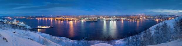 Мурманск - город за Северным полярным кругом (38 фото)