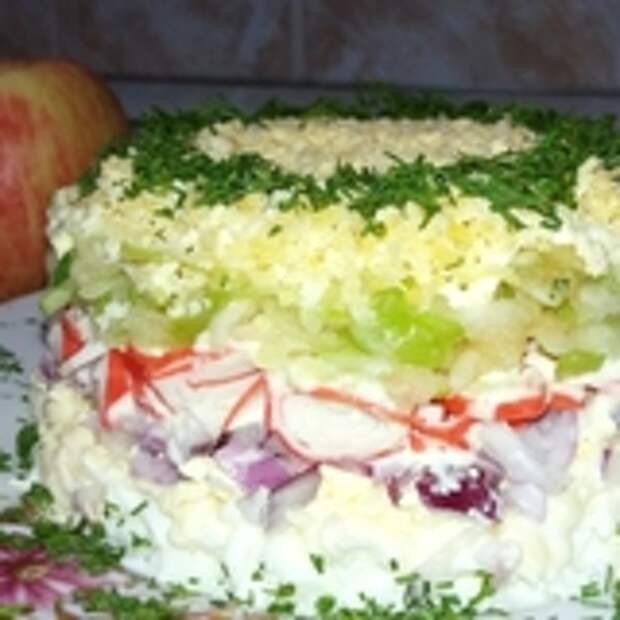 Салат «Нежность» с интригующим новым вкусом