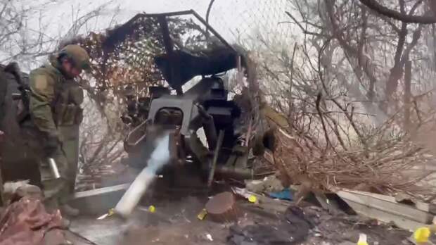 Расчеты Д-30 ударили по опорнику ВСУ на Днепропетровском направлении