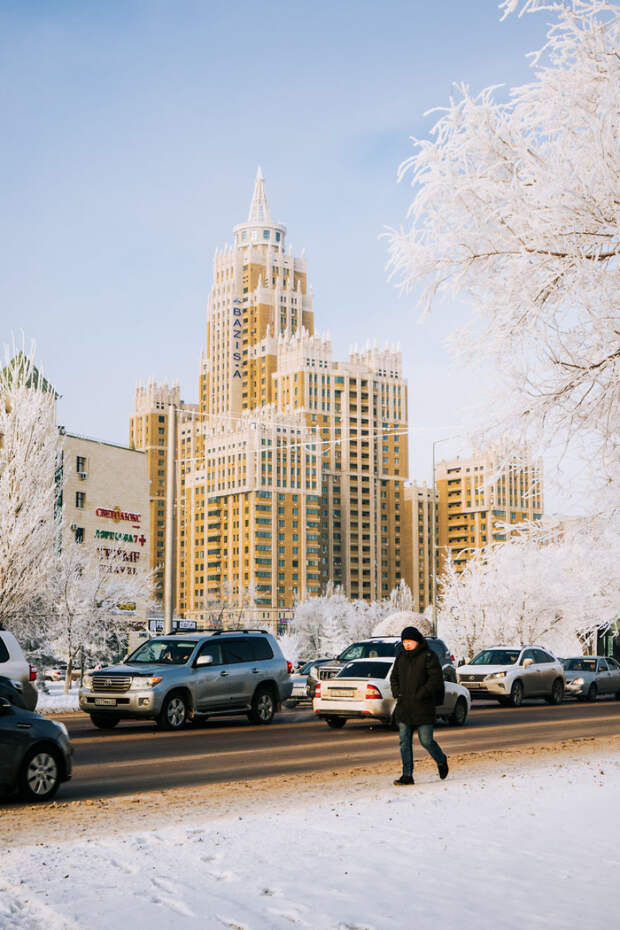 Знакомство с красавцем Нур-Султаном