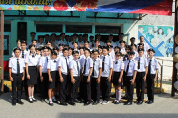 В Краснодарском крае прозвенел первый звонок для учащихся девяти «Полицейских классов»