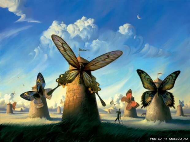 Сказочный мир от Владимира Куша (27 картин)