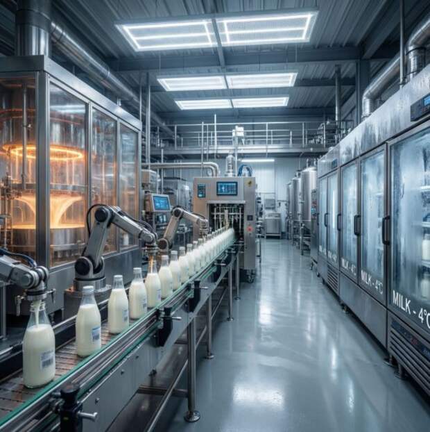 РФ обновила 30-летний рекорд по объему сырого молока в 2025 году