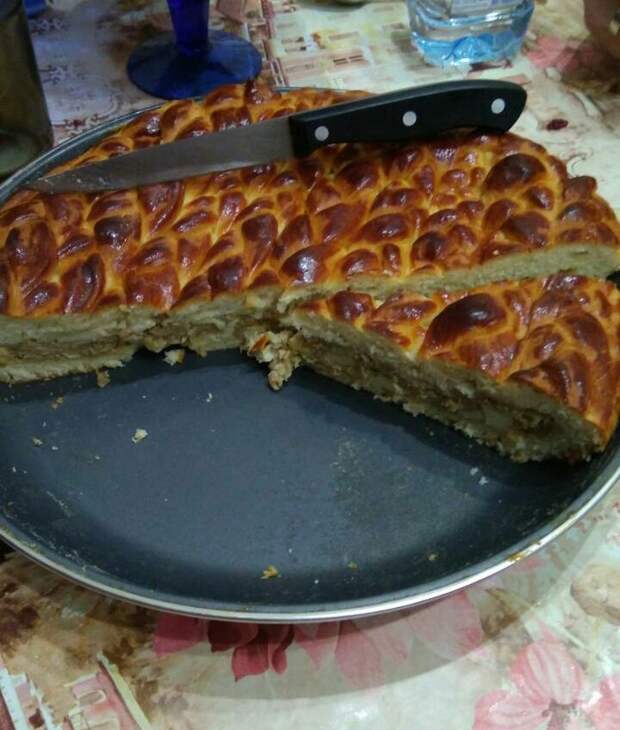 Пирог с капустой и яйцами пирог, вкусняшки, когда нечего делать, длиннопост