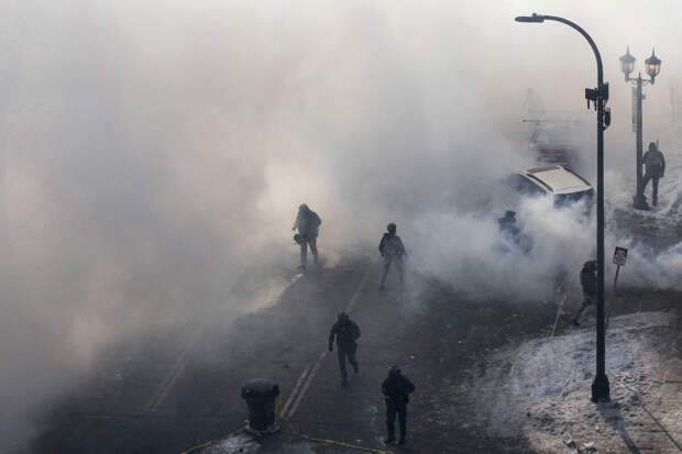 Daily Caller: в Миннеаполис после стрельбы прибыл бронетранспортер