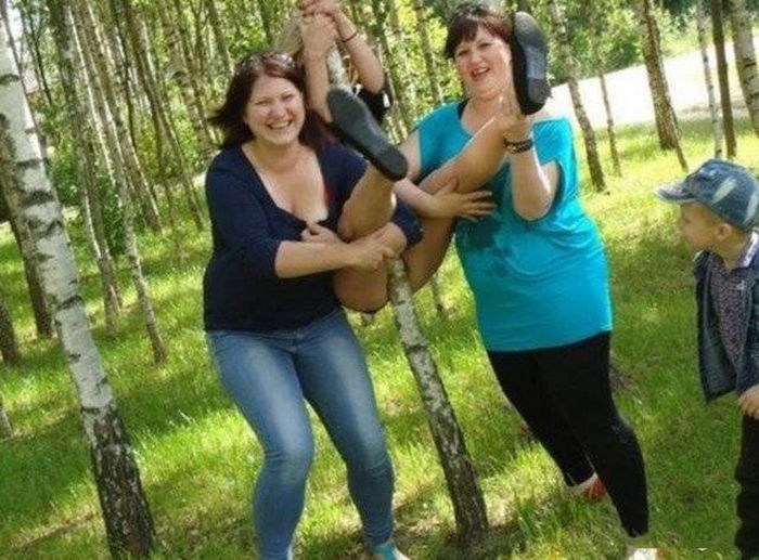 Фото, которые возможно было сделать только в России. Часть 32 (38 фото)