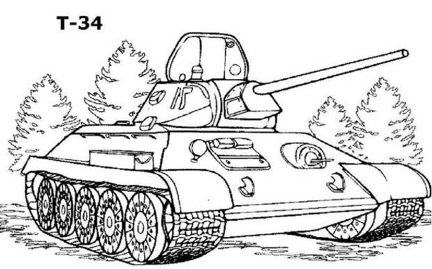 Расскраски 9 мая