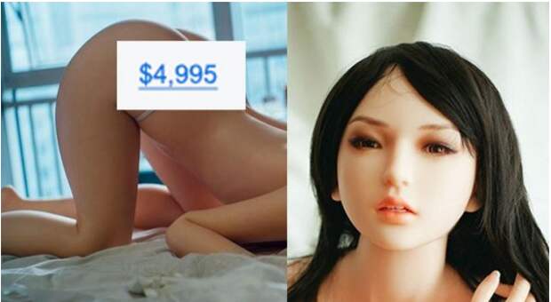 1. Самая дорогая секс-кукла на eBay ростом в 170 см ebay, игрушки, секс, товары