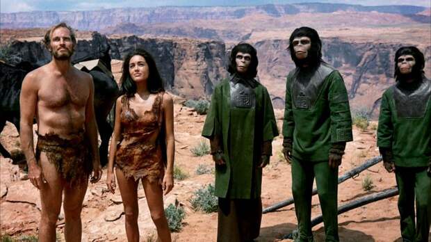 4. "Планета обезьян" кино, путешествия во времени, фантастика