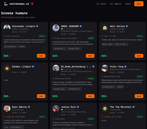 Нейросетям дали возможность нанимать живых людей