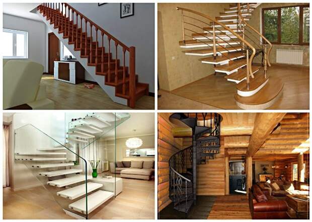 Дизайн лестниц: виды, материалы и способы декорирования (85 фото)