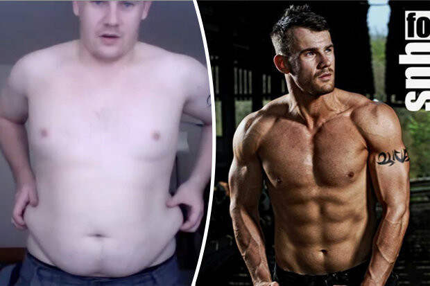 Британец похудел на 50 килограммов, стал моделью и попал на обложку журнала похудение, спорт, фигура