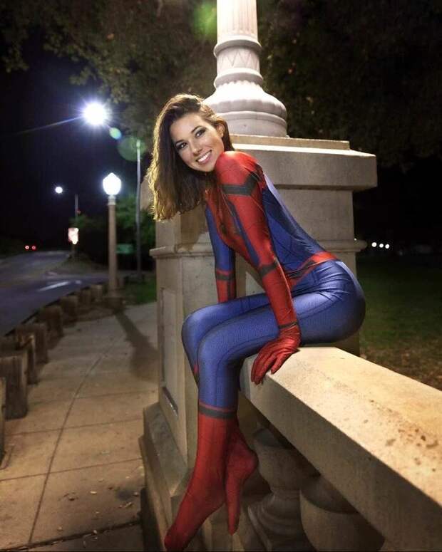 Spider-Woman Косплей позитив, фото, это интересно