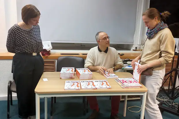 Михаил Визель представил новую книгу "Воксрекордер инженера Термена"