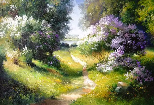 Латвийский художник-пейзажист Jan Bartkevics (Ян Барткевич)