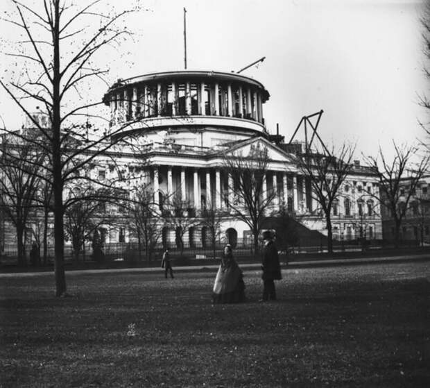 Капитолий без купола, США, 1859 год.