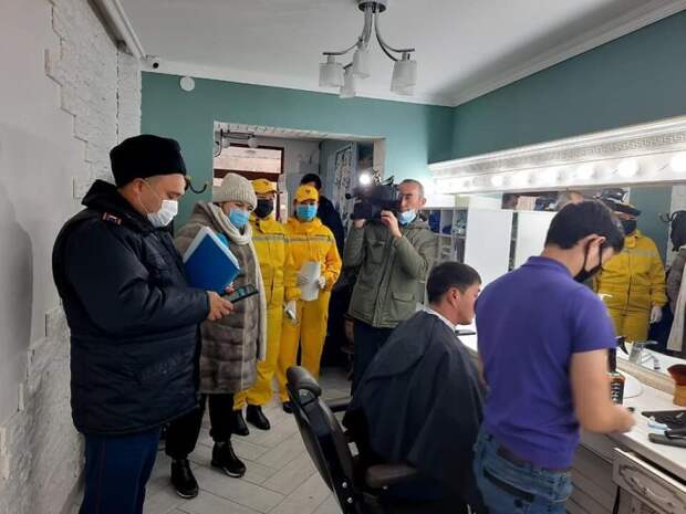 Несколько салонов красоты в Шымкенте оштрафованы за несоблюдение санитарных мер