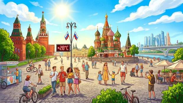 Синоптик Шувалов: в Москве в ближайшие дни потеплеет до +28 °C