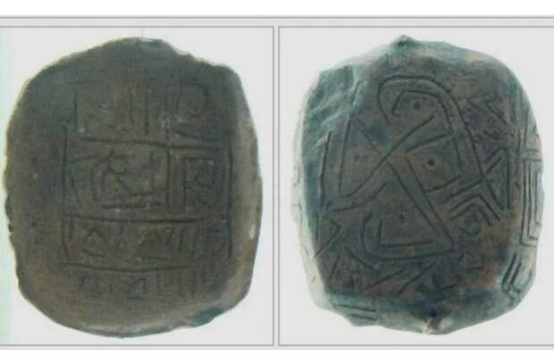 7000-летние керамические фрагменты.